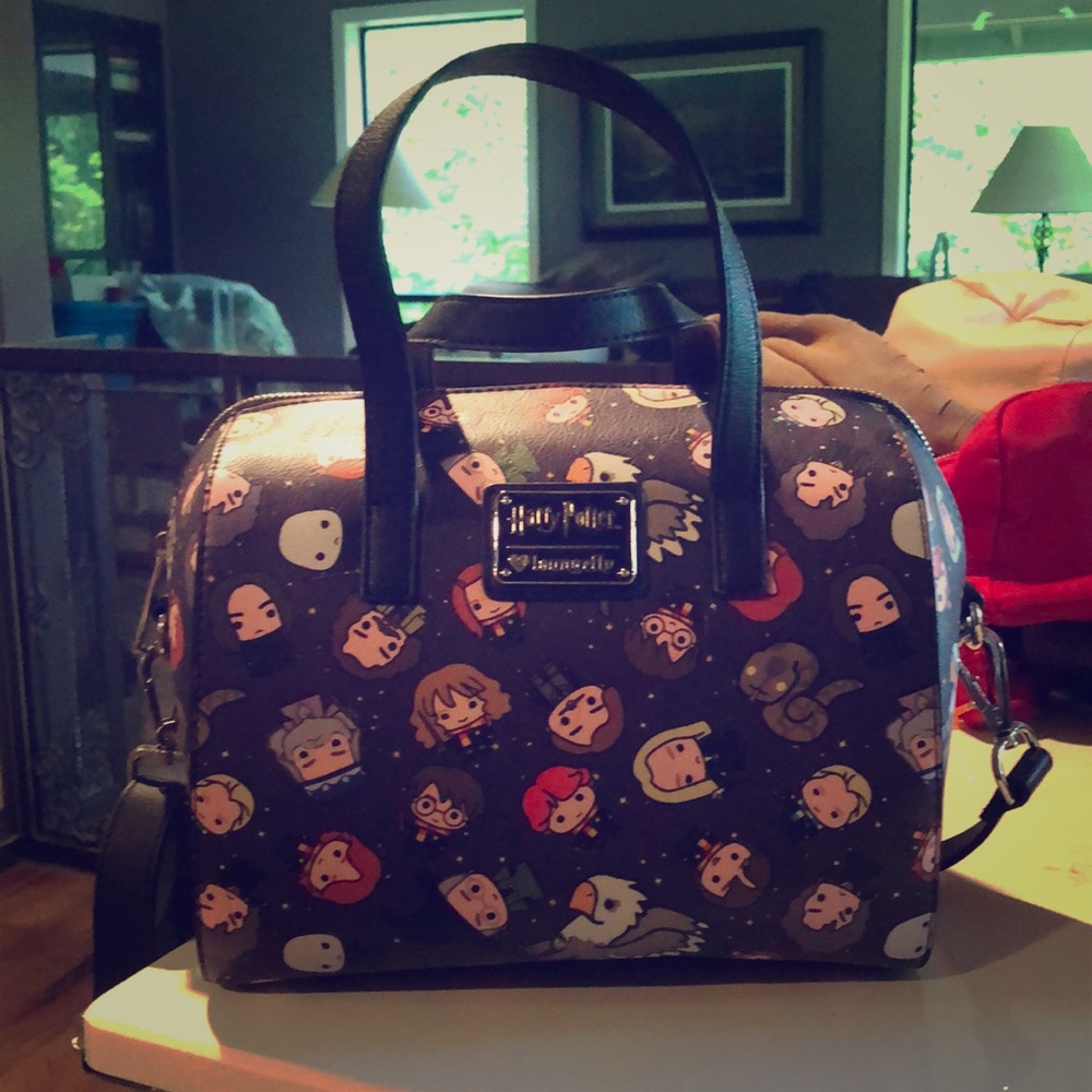 Loungefly Harry Potter mini duffel handbag.